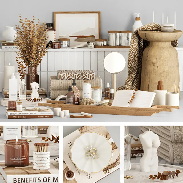 Bathroom accessories 0006 3D Model