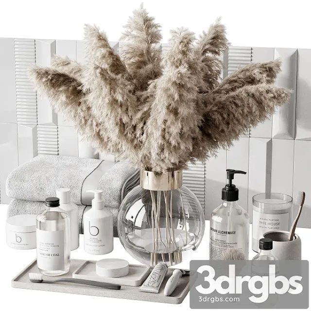 Bathroom Accessories 011 3D Model Download