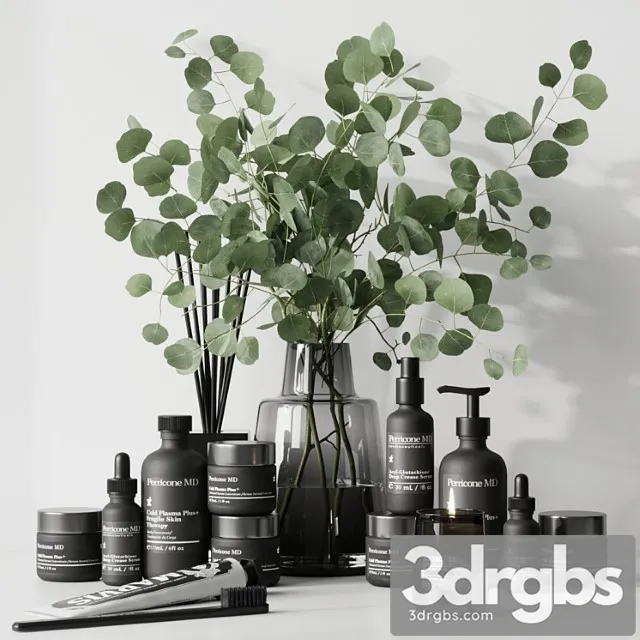 Bathroom Accessories 03 2 3D Model Download