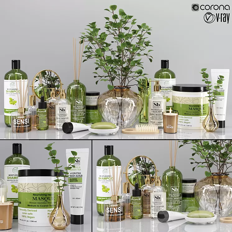 bathroom accessories 05 3D Model Free Download bathroom accessories 05 3D Model Free Download