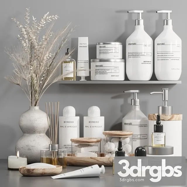 Bathroom Accessories 05 3D Model Download