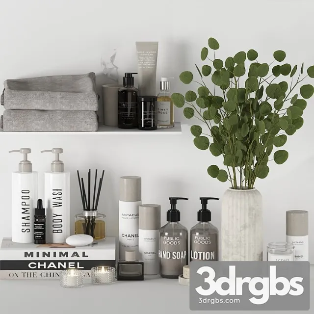 Bathroom Accessories 05 6 3D Model Download