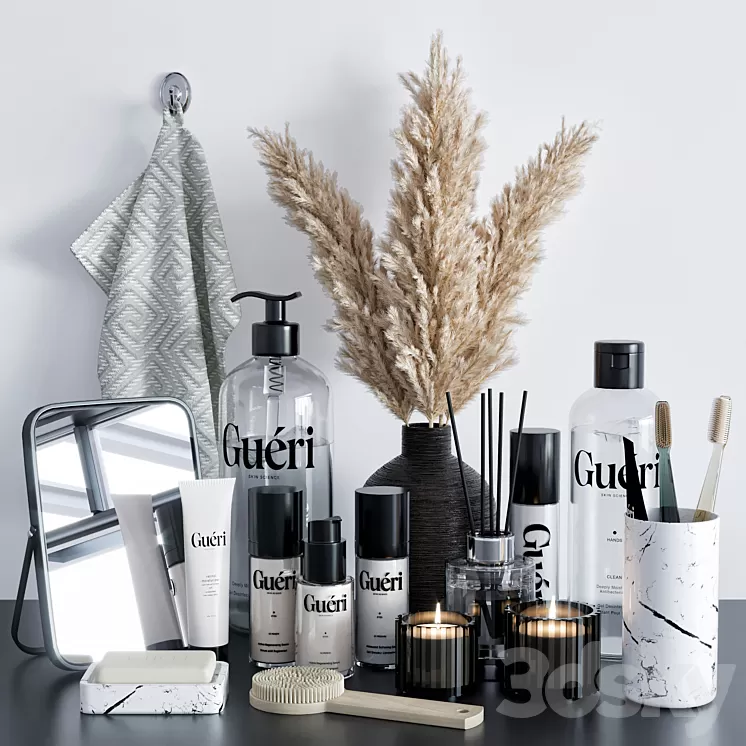 bathroom accessories 06 3D Model