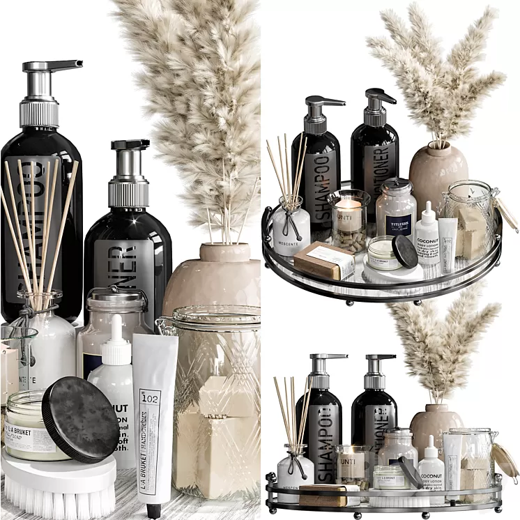 Bathroom accessories 08 3D Model