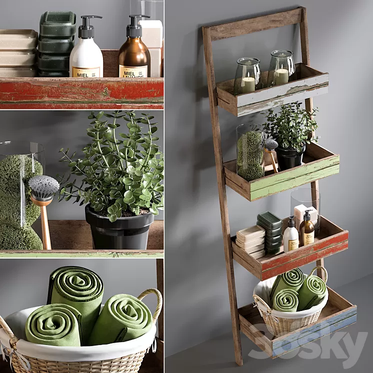 Bathroom Accessories 11 3D Model