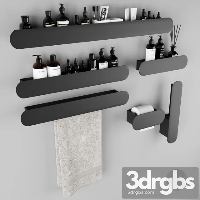 Bathroom Accessories 111 3D Model Download