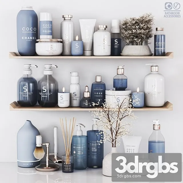 Bathroom Accessories 14 23 3D Model Download