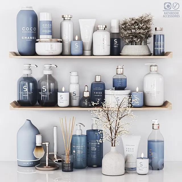 Bathroom Accessories 14 3D Model