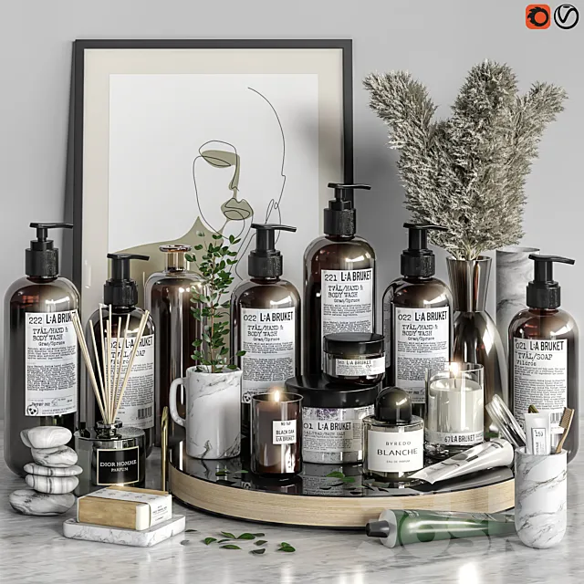 Bathroom Accessories 18 3D Model