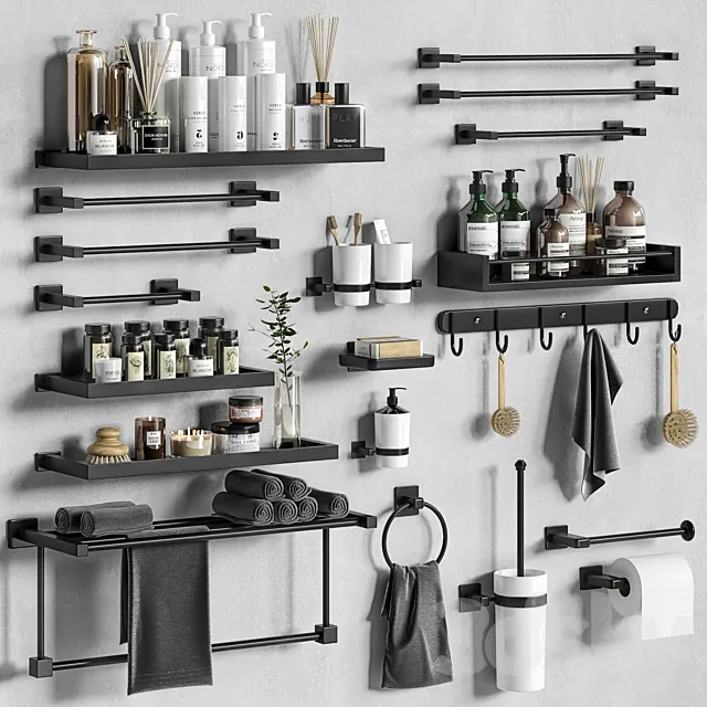 Bathroom Accessories 19 3DModel