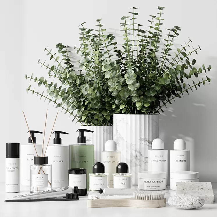 Bathroom Accessories 2 3D Model