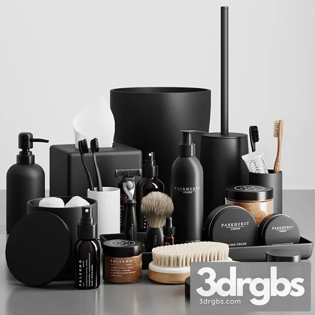 Bathroom Accessories 2 6 3D Model Download