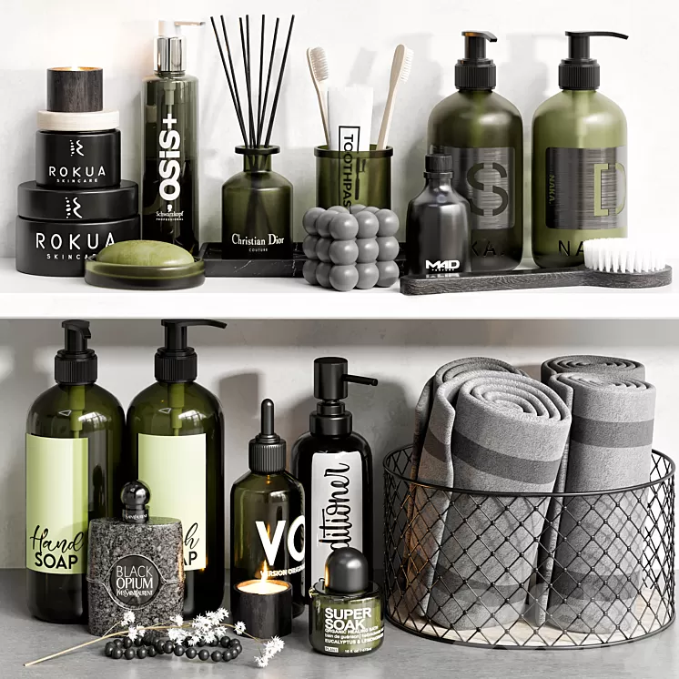 Bathroom Accessories 26 3D Model Free Download