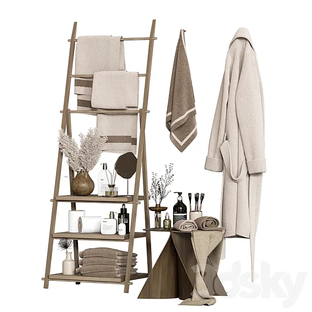 bathroom accessories 26 3D Model bathroom accessories 26 3D Model