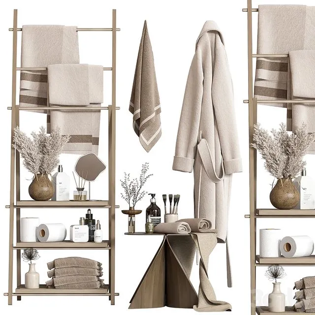 Bathroom accessories 26 3D Model