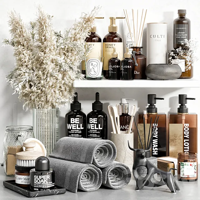 Bathroom Accessories 27 3D Model