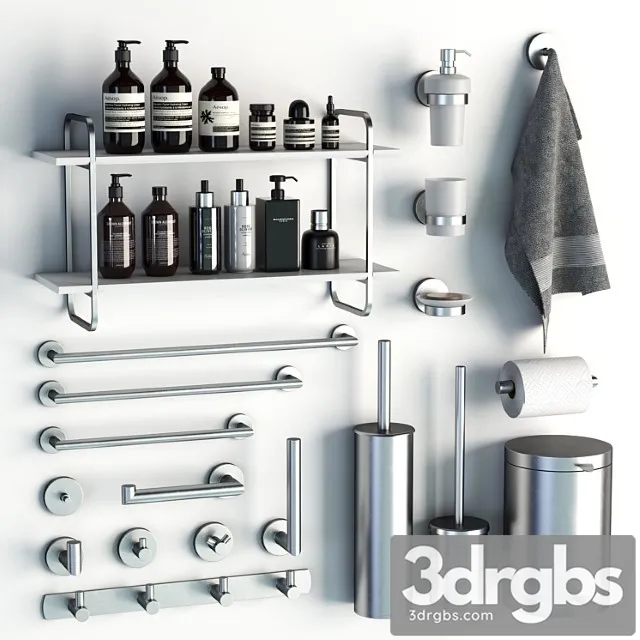 Bathroom Accessories 29 2 3D Model Download