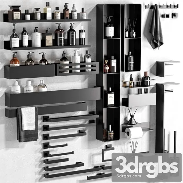 Bathroom Accessories 3 1 3D Model Download