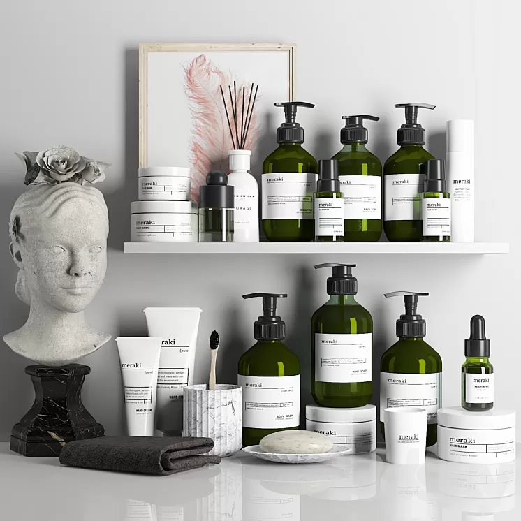 bathroom accessories 3 3D Model Free Download bathroom accessories 3 3D Model Free Download