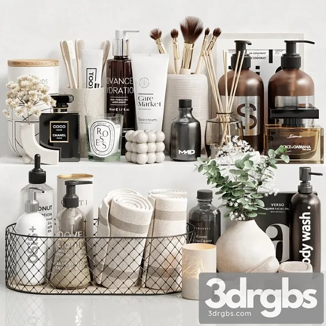 Bathroom Accessories 33 6 3D Model Download