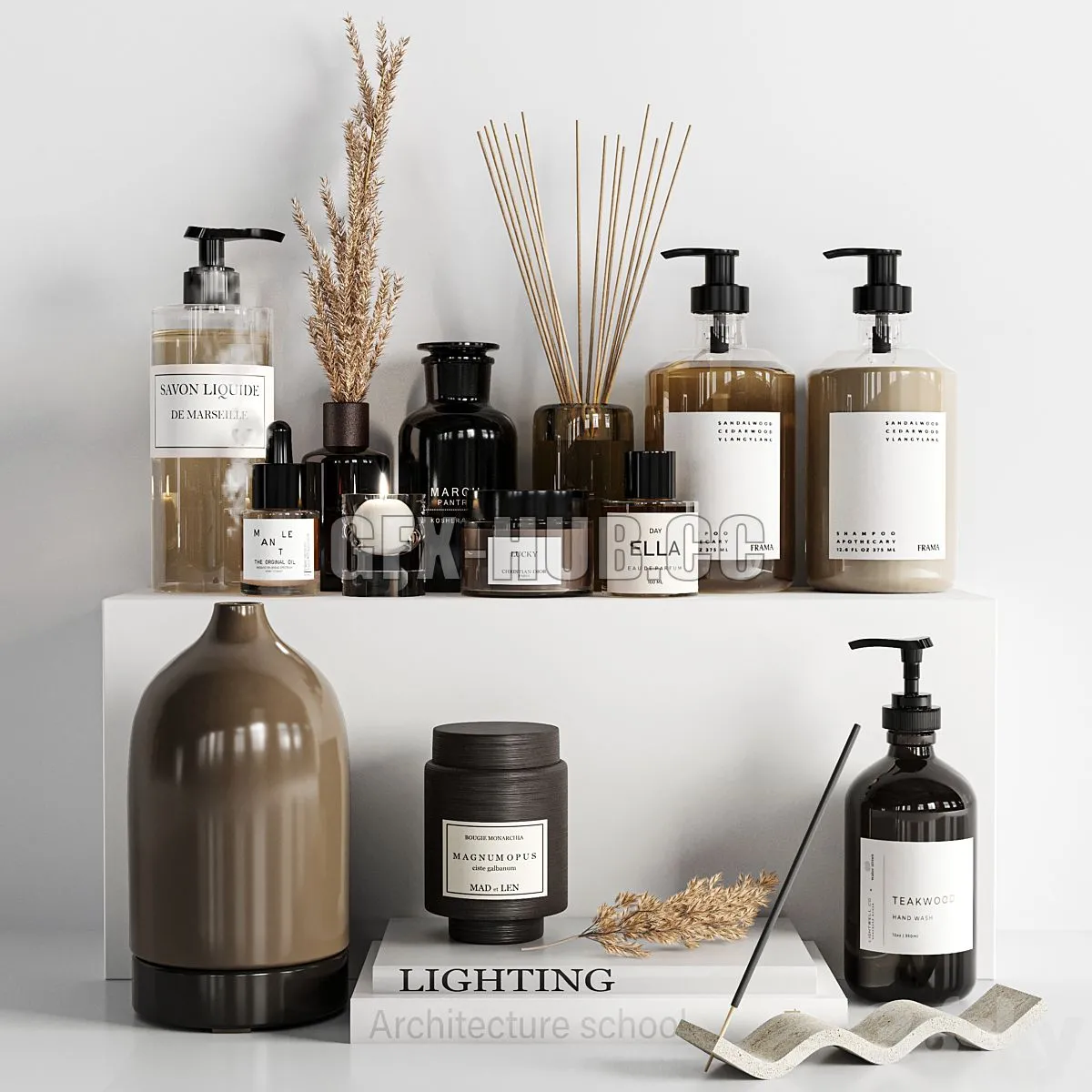 bathroom accessories 37 3D Model bathroom accessories 37 3D Model