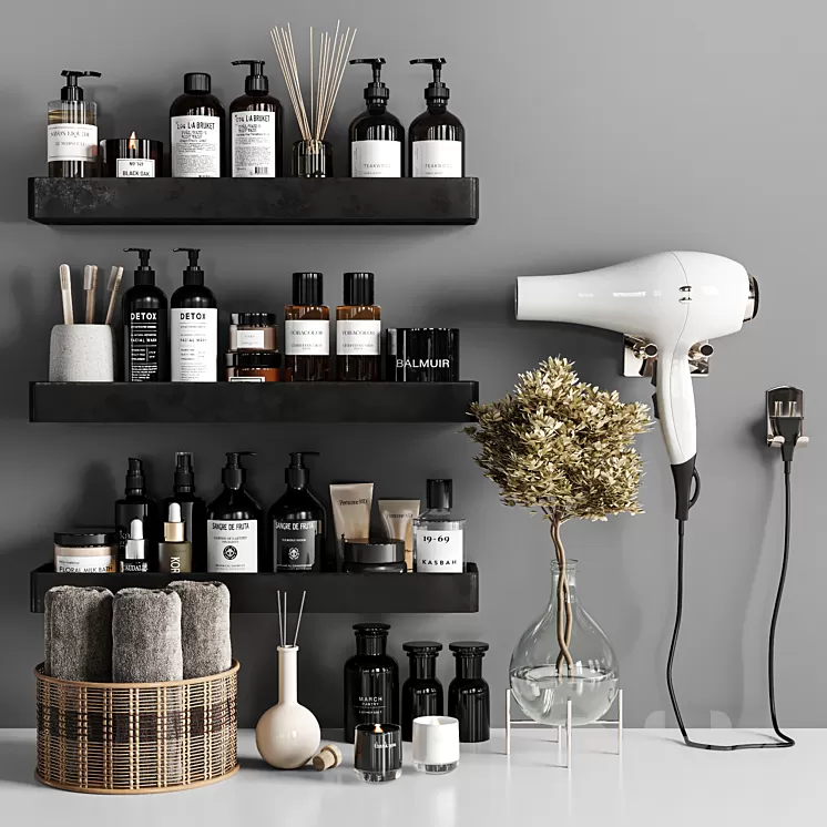 bathroom accessories 39 3D Model Free Download bathroom accessories 39 3D Model Free Download