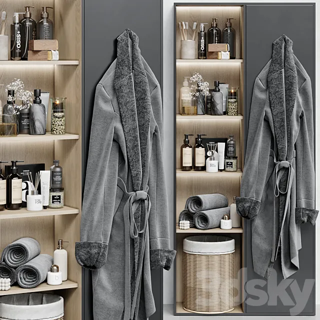 Bathroom Accessories 39 3D Model Bathroom Accessories 39 3D Model