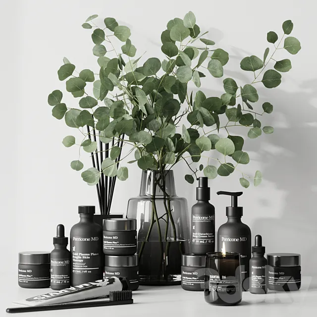 Bathroom accessories 3DModel Bathroom accessories 3DModel