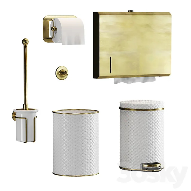 Bathroom Accessories 3DModel