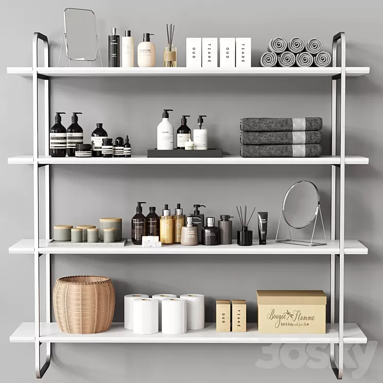 Bathroom Accessories 43 3D Model