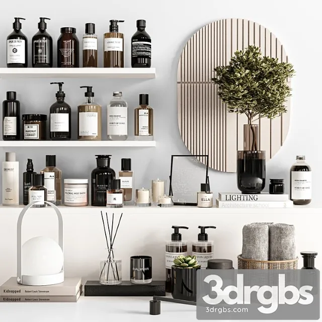 Bathroom Accessories 44 3 3D Model Download