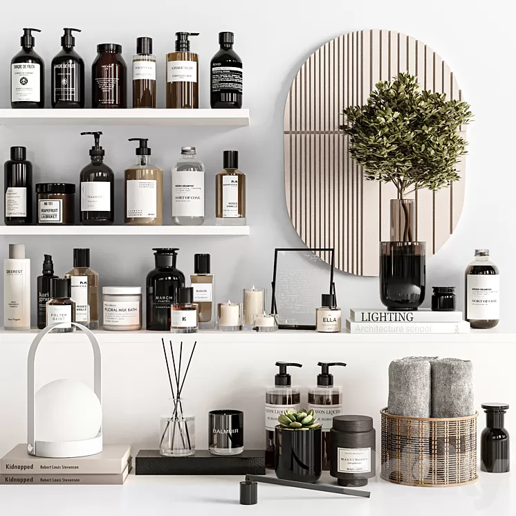 bathroom accessories 44 3D Model Free Download bathroom accessories 44 3D Model Free Download