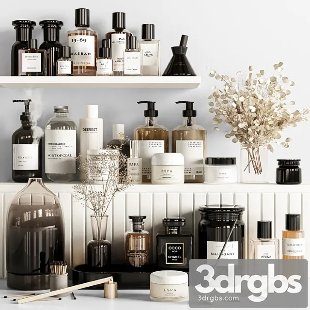 Bathroom Accessories 45 5 3D Model Download