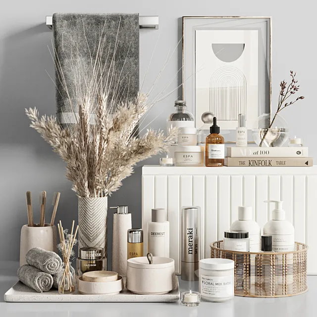 bathroom accessories 47 3D Model bathroom accessories 47 3D Model