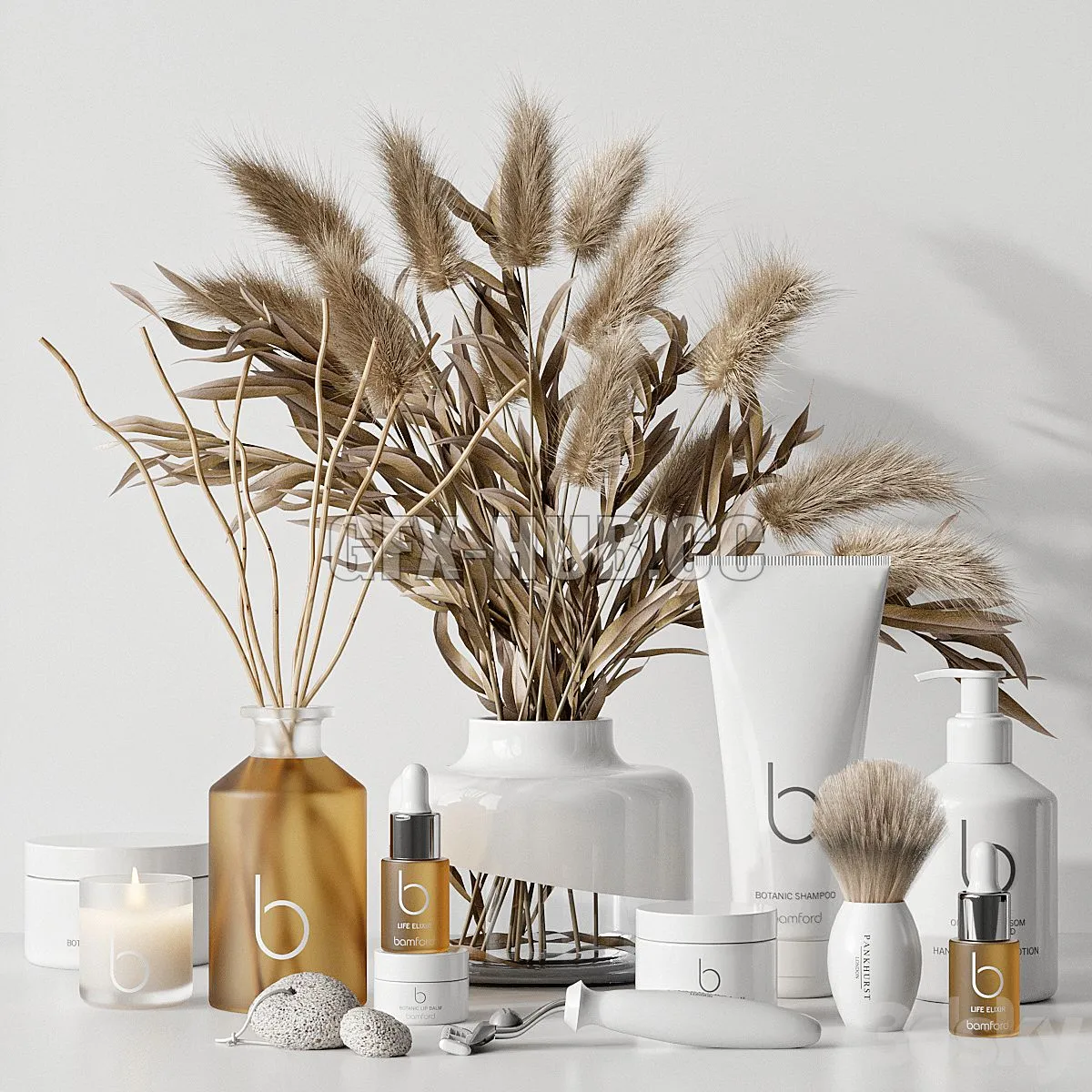 Bathroom Accessories 5 3D Model