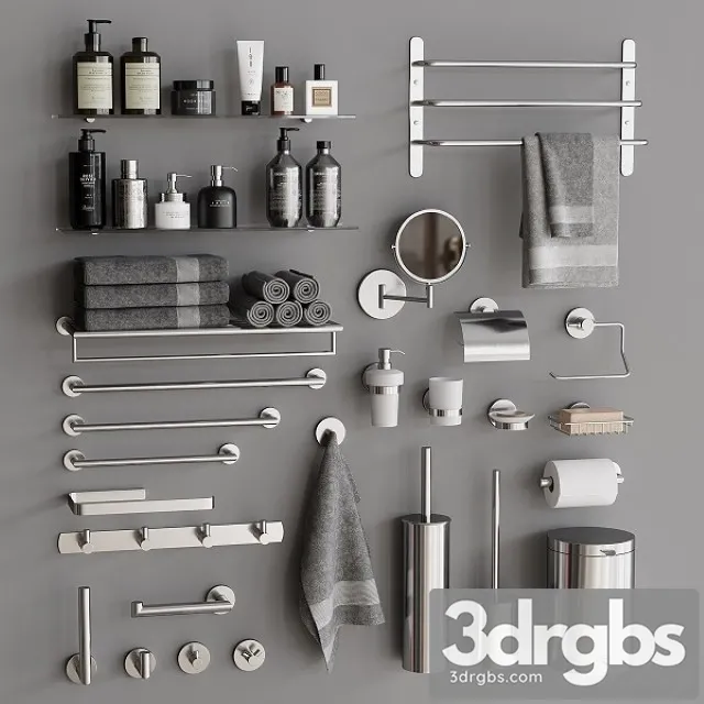 Bathroom Accessories 55 3D Model Download