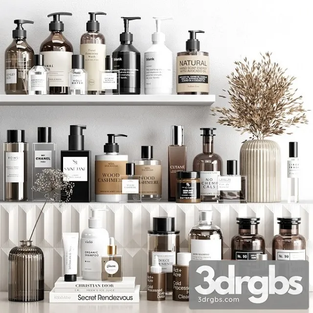 Bathroom Accessories 7 01 3D Model Download