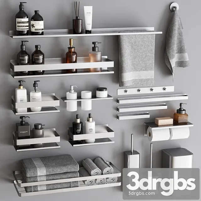 Bathroom Accessories 71 3D Model Download
