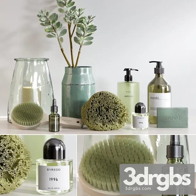 Bathroom Accessories 9 1 3D Model Download