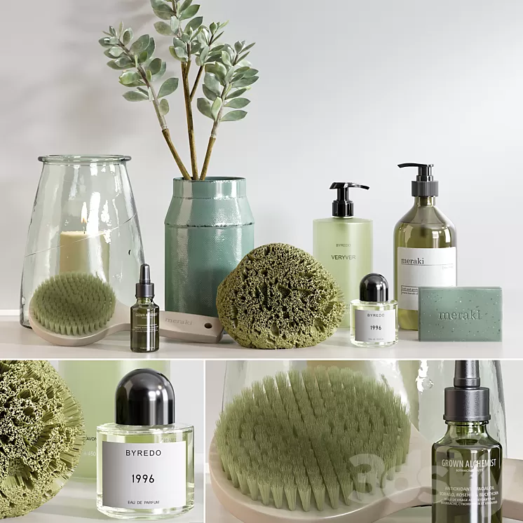 Bathroom Accessories 9 3D Model