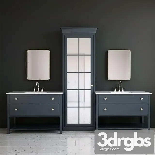 Bathroom Accessories And Furniture For The Bathroom 22 3D Model Download