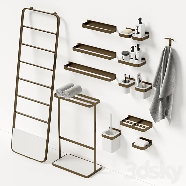 Bathroom Accessories MEMORY 3D Model Free Download Bathroom Accessories MEMORY 3D Model Free Download