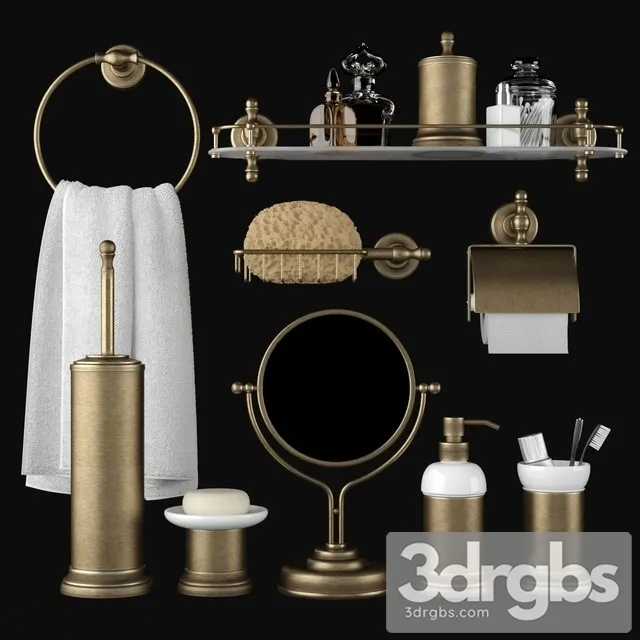 Bathroom Accessories Migliore Mirella 5 3D Model Download