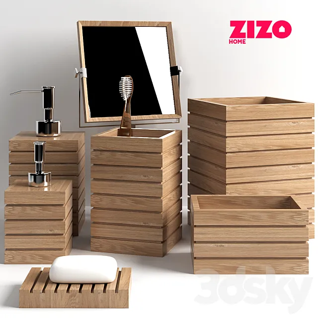 BATHROOM ACCESSORIES SET- 03 3DModel BATHROOM ACCESSORIES SET- 03 3DModel