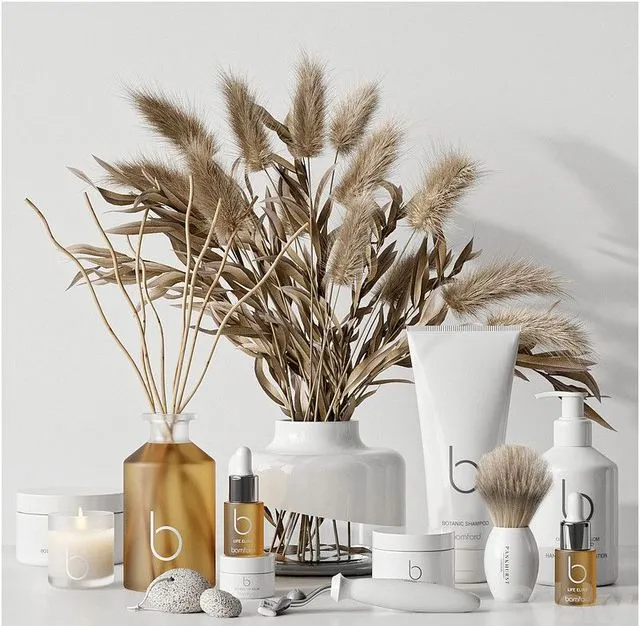 Bathroom Accessories set 5 3D Model