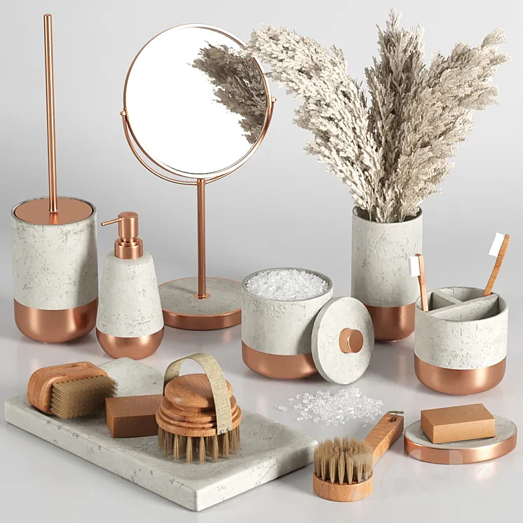 Bathroom accessories03 3D Model Free Download Bathroom accessories03 3D Model Free Download