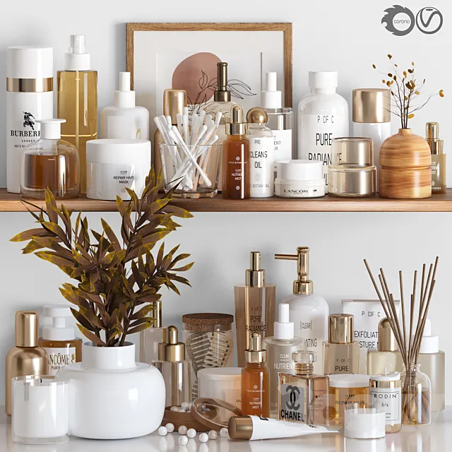 bathroom accessories07 3D Model