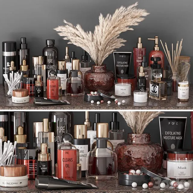 bathroom accessories13 3D Model