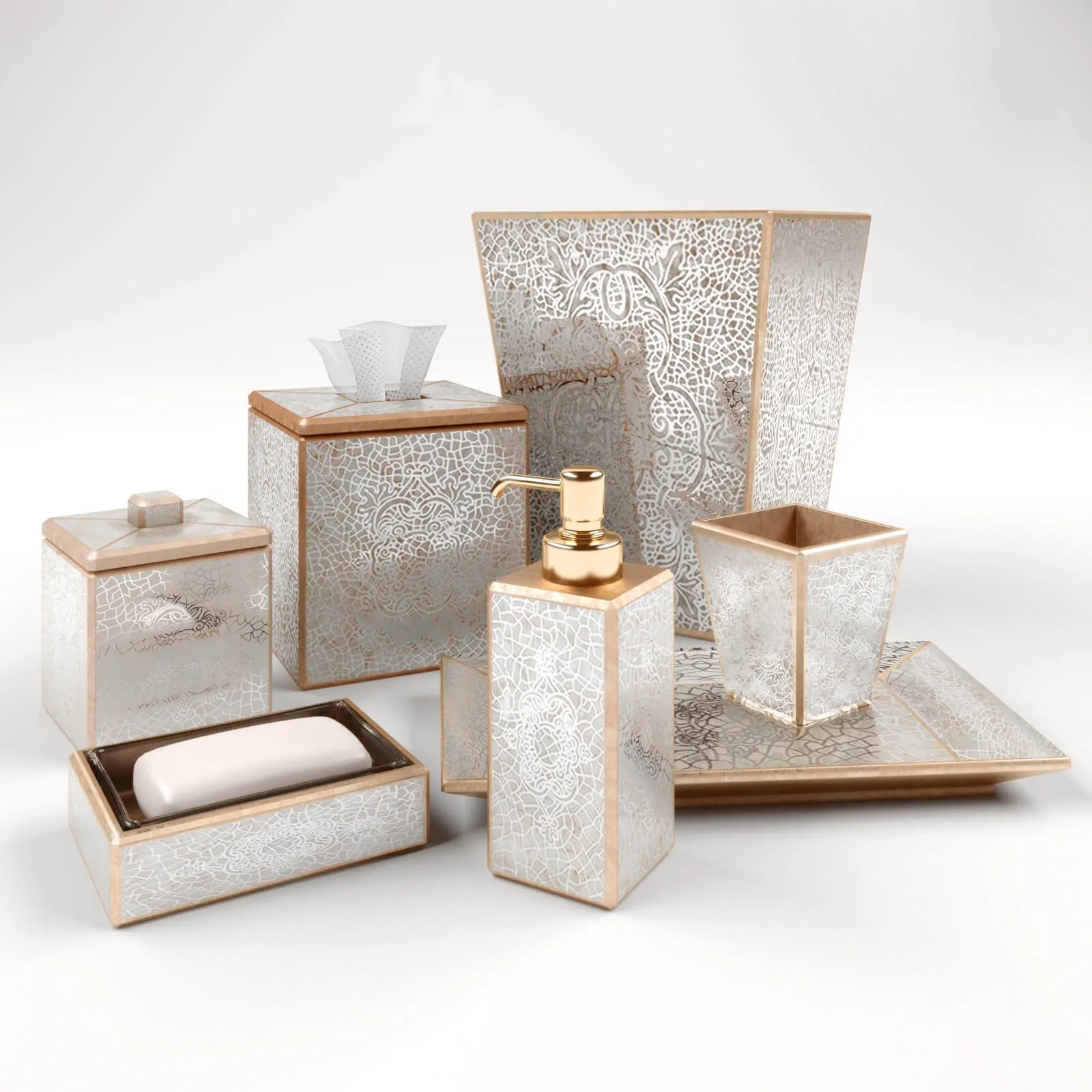 bathroom – Accessory Kit for bathrooms 3D Model