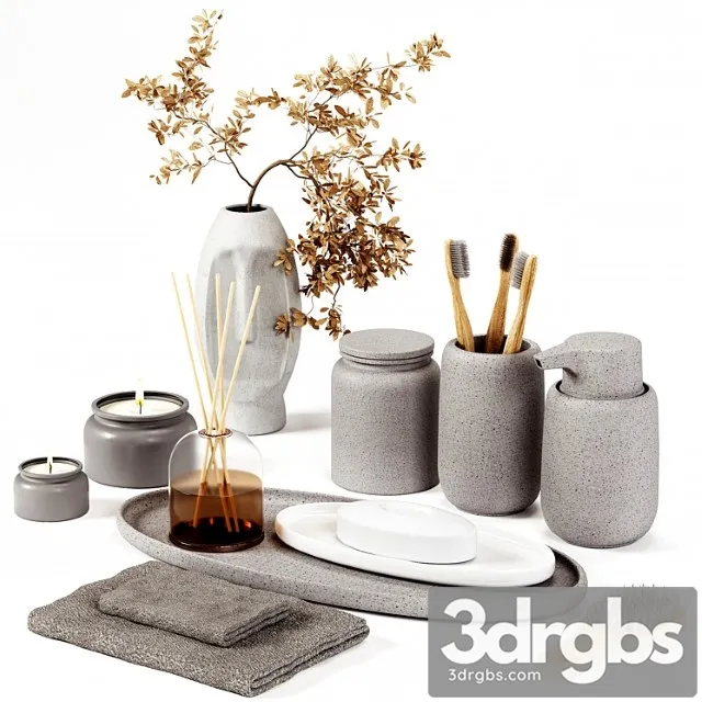 Bathroom Accessory01 1 3D Model Download